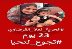 23 يوما من الإضراب عن الطعام.. السيدة علا القرضاوي تكمل 4 سنوات بالحبس الانفرادي