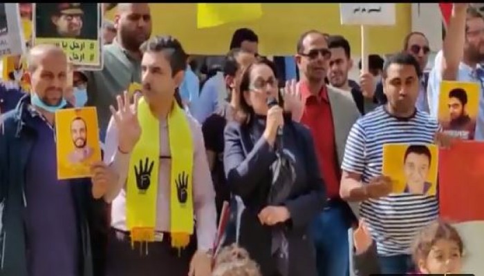 المجلس الثوري المصري يشارك بوقفة أحرار لندن في ذكرى مجزرة رابعة