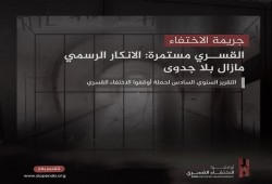 في اليوم العالمي للاختفاء القسري.. توثيق  3029 حالة اختفاء قسري خلال 6 سنوات