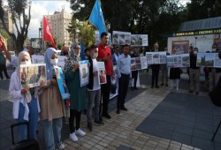 إسطنبول.. مظاهرة للتنديد بسياسات الصين ضد مسلمي تركستان الشرقية