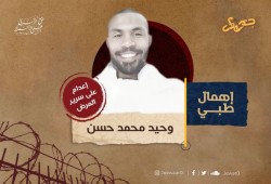تدهور الحالة الصحية للمعتقل وحيد حسن بسجون الانقلاب