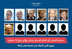 اللجنة الإفريقية لحقوق الإنسان تعلق تنفيذ قرارات إعدام 12 مصريا