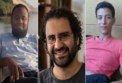 الحكم على علاء عبد الفتاح والباقر وأوكسجين يوم 20 ديسمبر
