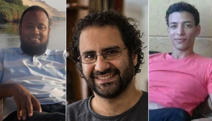 الحكم على علاء عبد الفتاح والباقر وأوكسجين يوم 20 ديسمبر