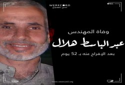 استشهاد المعتقل عبد الباسط هلال بعد إخلاء سبيله إثر تدهور حالته الصحية بالإهمال الطبي