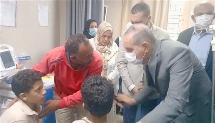 ارتفاع حالات تسمم مدرسة كفر الشيخ إلى 130 طفلا بسبب وجبات الجيش