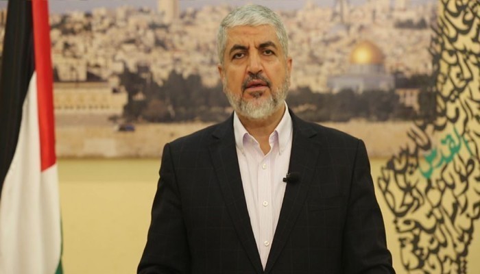 مشعل يهنئ عائلتي الأسيرين الفسفوس والهريمي بانتصارهما