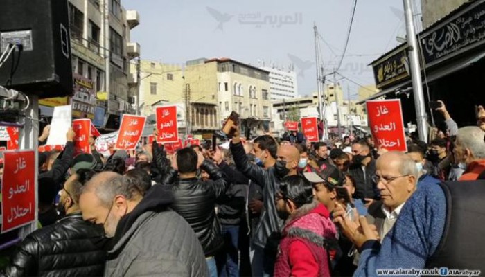 الأردن.. مسيرات رافضة لاتفاقيات التطبيع مع العدو الصهيوني