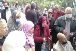 وقفة احتجاجية لأصحاب معاشات ماسبيرو للمطالبة بمستحقاتهم