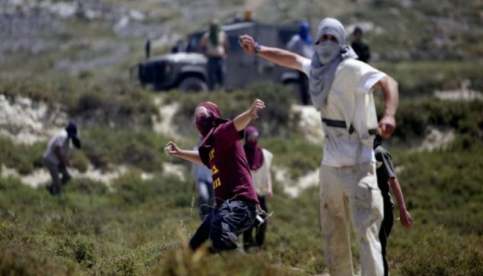 مستوطنون يهاجمون مركبات فلسطينية وسط الضفة المحتلة