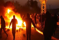 لليوم الخامس.. استمرار المواجهات مع الاحتلال في تل السبع بالنقب
