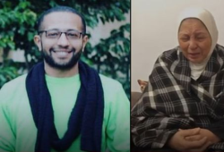 رسالة مؤثرة من والدة هيثم البنا المختفي قسرياً