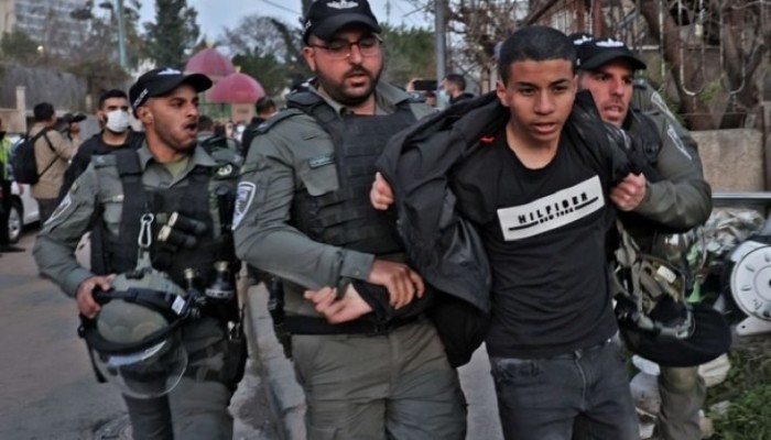مواجهات بين فلسطينيين وصهاينة في الشيخ جراح