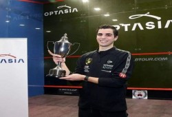 مواقع التواصل تحتفي بتضامن علي فرج بطل الإسكواش مع فلسطين