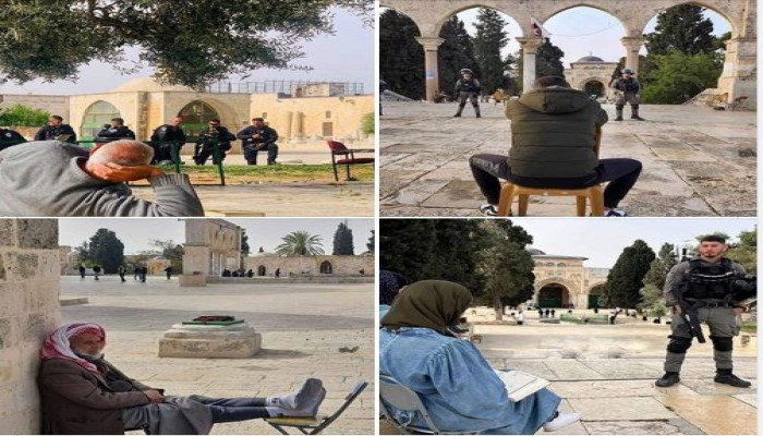 #مش_متزحزح يتفاعل وسط احتفاء برباط الفلسطينيين داخل الأقصى