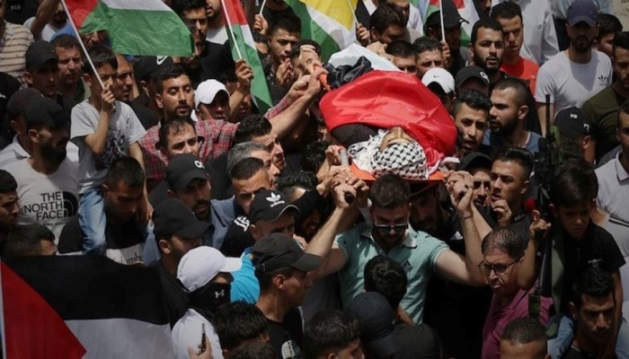 تشييع الشهيد يحيى عدوان في قلقيلية