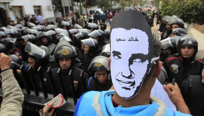 نشطاء يحيون ذكرى استشهاد أيقونة ثورة 25 يناير #خالد_سعيد