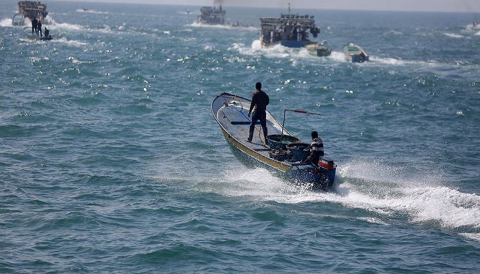 إصابة 3 صيادين برصاص الاحتلال في بحر غزة