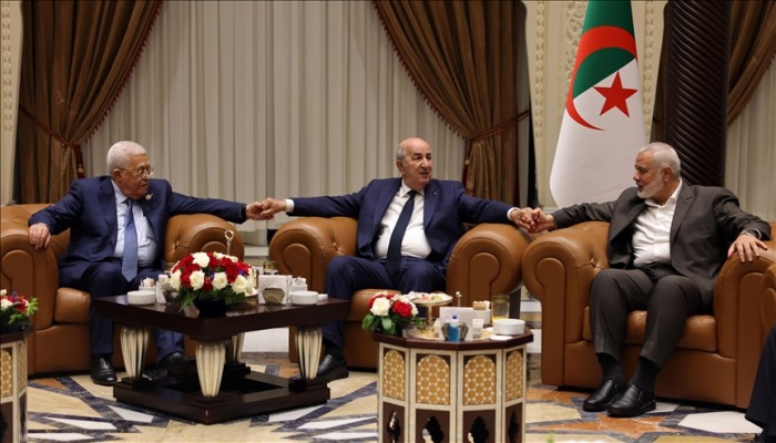 الجزائر.. لقاء بين هنية وعباس بحضور تبون