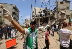 اليوم الثاني للعدوان على غزة.. 15 شهيدًا وأكثر من 140 إصابة
