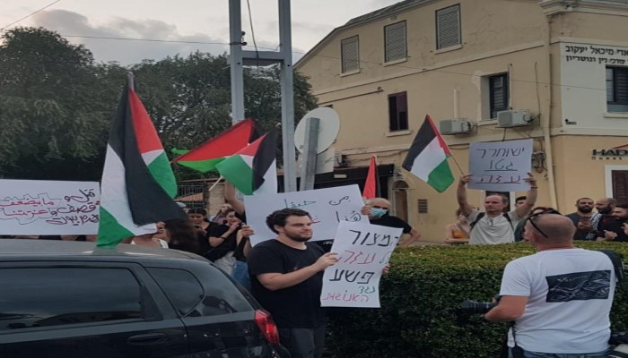 مظاهرات في الداخل الفلسطيني تنديداً بالعدوان على غزة