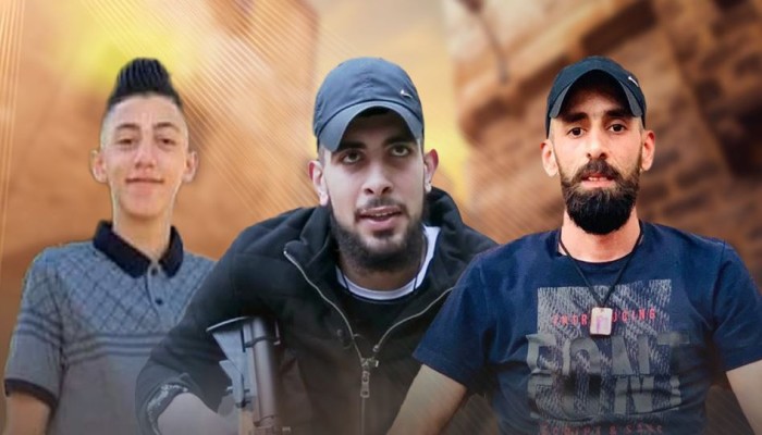 استشهاد المقاومين إبراهيم النابلسي وإسلام صبوح والفتى حسين طه