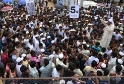 إحياء الذكرى الخامسة للمجازر ضد مسلمي الروهينجا