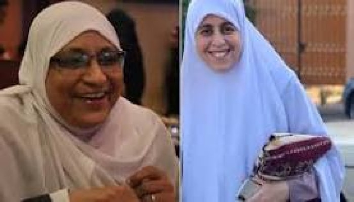 قضاء الانقلاب ينظر محاكمة عائشة الشاطر وهدى عبدالمنعم وآخرين اليوم