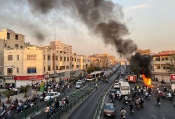 مظاهرات إيران تدخل أسبوعها الخامس