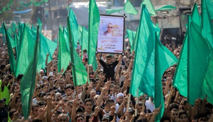 الآلاف يشاركون بمسيرة شمال غزة نصرة للأقصى وإشادة بالتميمي