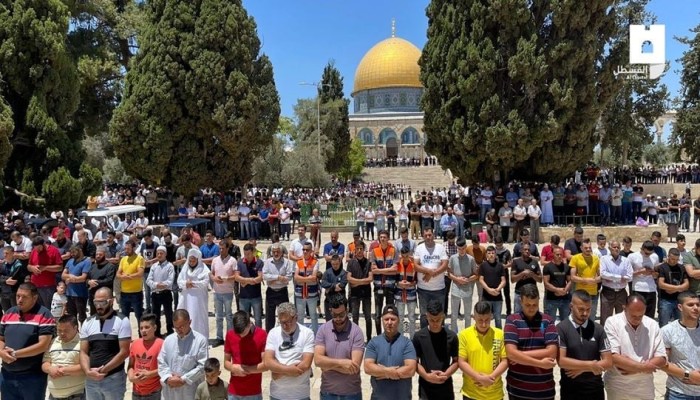 50 ألفًا أدوا الجمعة في المسجد الأقصى