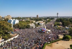 مظاهرة حاشدة في مالي احتجاجا على تصريحات مسيئة للإسلام