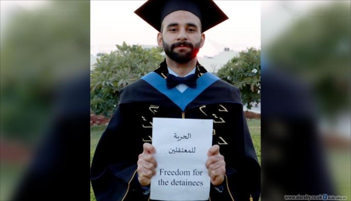 داخلية الانقلاب تقتحم منزل أسرة الباحث سيف الإسلام عيد