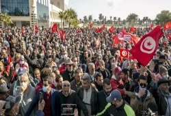 جبهة الخلاص الوطني التونسية تستعد للتظاهر مجدداً تحت شعار "ارحل"