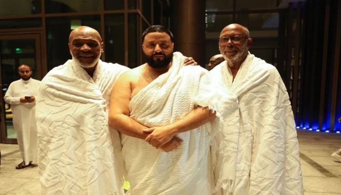 تفاعل واسع مع صورة دي جيه خالد ومايك تايسون بمناسك العمرة
