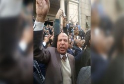 مظاهرة وهتافات بعد الحكم على 6 محامين بمحافظة مطروح