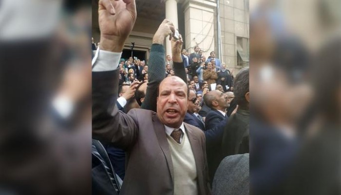 مظاهرة وهتافات بعد الحكم على 6 محامين بمحافظة مطروح