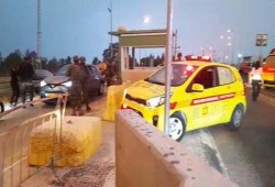 استشهاد فلسطيني طعن جنديا صهيونيا برام الله