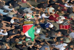 جماهير حاشدة تشيع جثامين شهداء جنين الخمسة