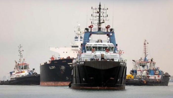 وفاة بحار في حادثة غرق قاطرة بقناة السويس