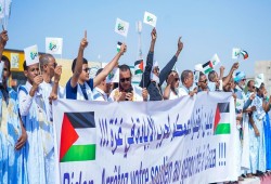 الأحزاب الموريتانية تواصل احتجاجاتها المنددة بالمجازر في غزة