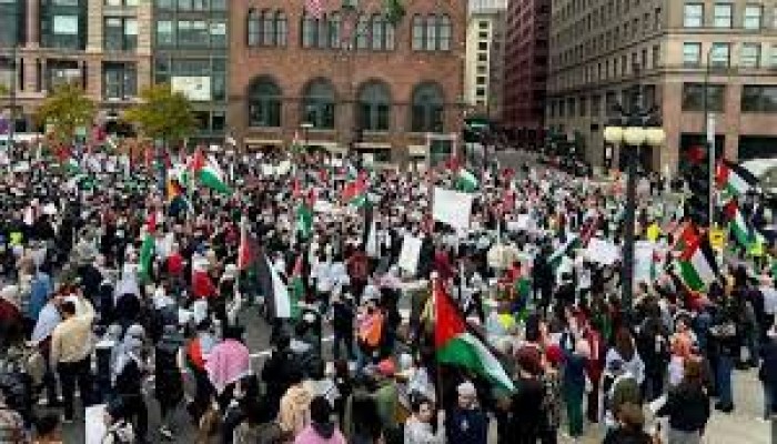استطلاع: غالبية شباب ونساء أمريكا يرفضون العدوان الصهيوني على غزة