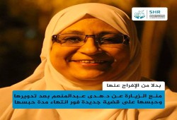 سلطات الانقلاب تمنع الزيارة عن الحقوقية هدى عبد المنعم