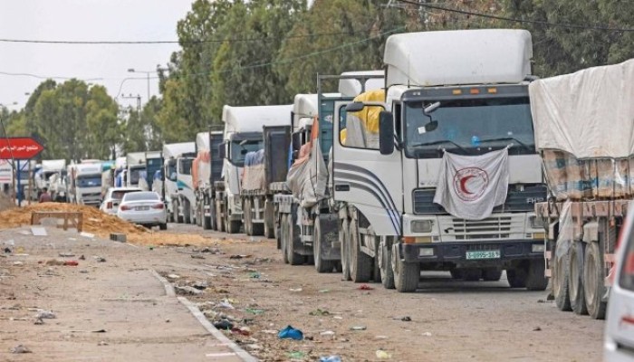 الاحتلال يفتح النار على قافلة لـ “الأونروا” في غزة