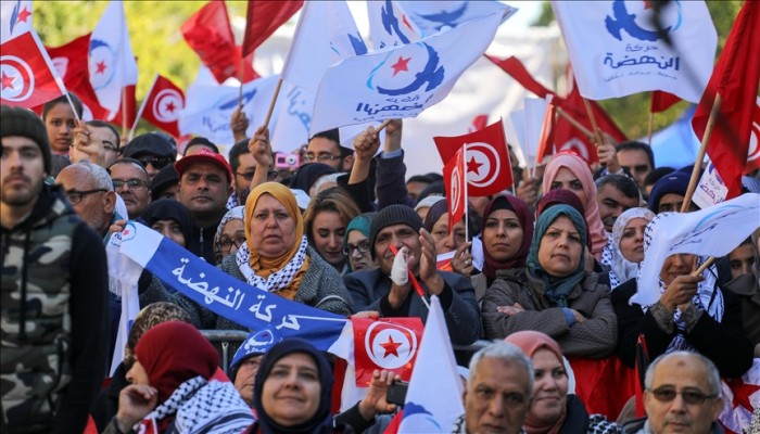 حركة النهضة التونسية تشيد بمحاكمة الاحتلال وتعده انتصارًا للقضية الفلسطينية