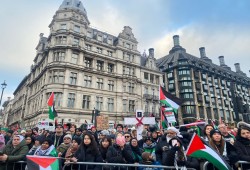 مظاهرات في 120 مدينة بأنحاء العالم لنصرة غزة