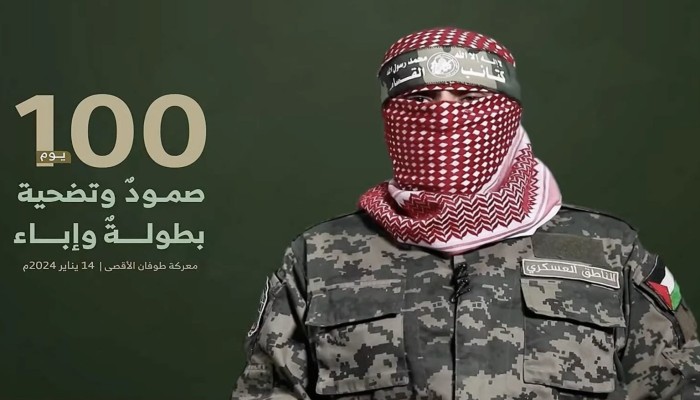 أبو عبيدة استهدفنا ألف آلية عسكرية للصهاينة في 100 يوم.. والعدو يتحمل مسئولية مصير أسراه