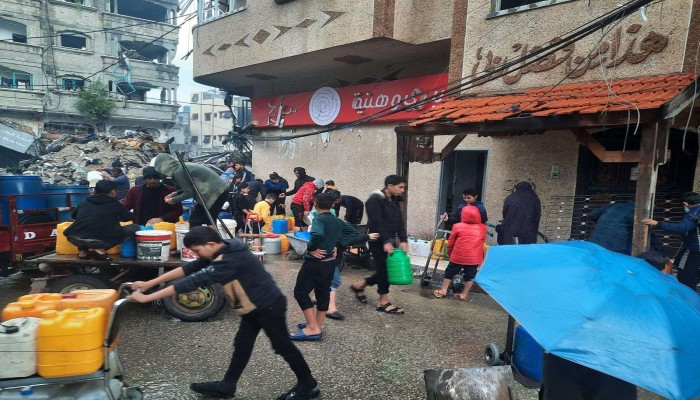 العطش يغزو مدينة غزة وشمالها