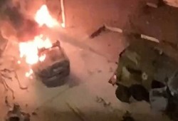 شهداء بقصف مسيّرة للاحتلال مركبة في نابلس