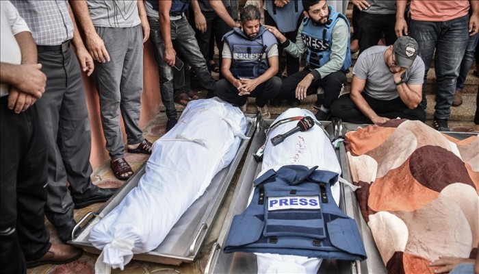119 صحفياً فلسطينياً استشهدوا منذ بدء العدوان على غزة